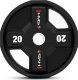 Talerze olimpijskie TPC20 z powłoką CPU HMS 20 kg 1