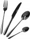 Cutlery set Homla ABELE Black, 16 pcs. 1