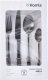 Cutlery set Homla ABELE Black, 16 pcs. 20