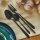Cutlery set Homla ABELE Black, 16 pcs. 21