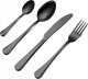 Cutlery set Homla ABELE Black, 16 pcs. 26
