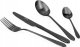 Cutlery set Homla ABELE Black, 16 pcs. 27