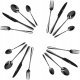 Cutlery set Homla ABELE Black, 16 pcs. 3