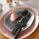 Cutlery set Homla ABELE Black, 16 pcs. 8