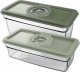 Vacuum container set for Electrolux EVFK1, EVFK1+ and EVSK1 vacuum sealers, 2 pcs. 6