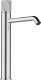 Washbasin faucet INVENA GABRO PLUS, high, chrome, with marble handle 2