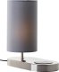 Table lamp BRILLIANT CLARIE TL1, 1xE14, 40W, phone charging function, 26x12x20cm 1