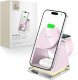 TECH-PROTECT QI15W-A43 3IN1 MAGNETIC MAGSAFE WIRELESS CHARGER BABY PINK 1