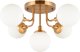 Pendant lamp G. LUX Ball, 5 x E27, brass color 1