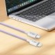 Kabel USB Tech-Protect USB-C - Lightning 2 m Fioletowy (5906302380961) 5