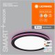Smart LED luminaire LEDVANCE ORBIS CIRCLE, 3000-6500K, RGB, 28W, 2400lm, O46cm, controlled by APP/remote 3