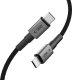 Kabel USB Tech-Protect USB-C - USB-C 0.25 m Szary (5906302380800) 2