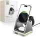 TECH-PROTECT QI15W-A43 3IN1 MAGNETIC MAGSAFE WIRELESS CHARGER BLACK 1