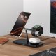 TECH-PROTECT QI15W-A45 3IN1 MAGNETIC MAGSAFE WIRELESS CHARGER BLACK 6