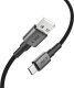 Kabel USB Tech-Protect USB-A - USB-C 2 m Szary (5906302380732) 2