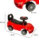 Jeździk pchacz samochód z dźwiękiem i światłami czerwony 5