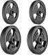 Zestaw obciążeń gumowanych 30 kg / 2 x 10 kg + 2 x 5 kg - Marbo Sport 1