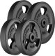 Zestaw obciążeń gumowanych 60 kg / 2 x 20 kg + 2 x 10 kg - Marbo Sport 1