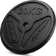Zestaw obciążeń żeliwnych slim 60 kg / 2 x 20 kg + 2 x 10 kg - Marbo Sport 1