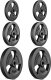 Marbo Sport Zestaw obciążeń żeliwnych kierownica 60 kg / 2 x 15 kg + 2 x 10 kg + 2 x 5 kg - 2