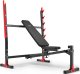 Ławka regulowana ze zintegrowanymi stojakami MH-L107 2.0 - Marbo Sport 1