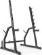 Zestaw MS36_2.0_113KG_G | Dwustronnie regulowana ławka treningowa + stojaki bramowe + modlitewnik + prasa + wyciąg + zestaw gryfów i obciążeń gumowanych 113 kg - Marbo Sport 2