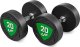 Zestaw hantli stałych poliuretanowych 2,5-25kg (skok co 2,5kg) 275kg  UpForm 8