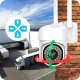 KAMERA WIFI IP SMART OBROTOWA ZEWNĘTRZNA FULLHD 2MP 1080p DETEKCJA ZOOM SD [TS-1] 3