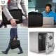 Walizka torba podróżna Alogy Bag for Documents with Number Lock - 37x11x27cm Czarna 2