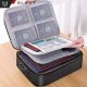 Walizka torba podróżna Alogy Bag for Documents with Number Lock - 37x11x27cm Czarna 9