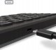 Pro 17 keyboard Universal Bluetooth QWERTY UK English Black 84005 7