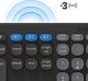 Pro 17 keyboard Universal Bluetooth QWERTY UK English Black 84005 8