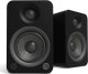 KANTO AUDIO 4" DRIVER - POWERED SPEAKERS WITH BLUETOOTH® AND PHONO PREAMP - MATTE BLACK (INCL. TYPE F & G POWER CORDS) 1