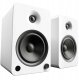 KANTO AUDIO 5.25" DRIVER - POWERED SPEAKERS WITH BLUETOOTH® AND PHONO PREAMP - MATTE WHITE (INCL. TYPE F & G POWER CORDS) 1