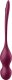 Satisfyer wibrujące kulki Love Birds Vary Connect App wine red 2