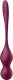 Satisfyer wibrujące kulki Love Birds Vary Connect App wine red 4