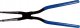 STRAIGHT ROOFING NIPPERS SILVER 10