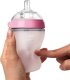 COMOTOMO - 2 antykolkowe butelki silikonowe MOM'S BREAST 150 ml Pink NEWBORN 2