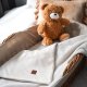 Hi Little One kosz Mojżesza wiklinowy niski leżaczek z materacykiem 2in1 NEUTRAL 1