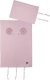 Hi Little One poszewka na pościel dla niemowląt z oddychającej organicznej BIO bawełny MOUSE Blush/Baby Pink 1