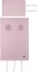 Hi Little One poszewka na pościel dla niemowląt z oddychającej organicznej BIO bawełny MOUSE Blush/Baby Pink 7
