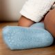 GoBabyGo antypoślizgowe skarpetki do nauki chodzenia Dusty Blue 12 m+ 2