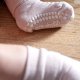 GoBabyGo antypoślizgowe skarpetki do nauki chodzenia BAMBOO Soft Pink 6 m+ 2