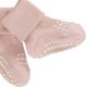 GoBabyGo antypoślizgowe skarpetki do nauki chodzenia BAMBOO Soft Pink 6 m+ 7