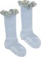 GoBabyGo antypoślizgowe skarpetki do nauki chodzenia LIBERTY BAMBOO Sky Blue Michelle Purple 12 m+ 2