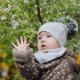 Hi Little One czapka z chustą komplet ALPACA BOHO Grey S Pom Pom 2