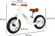 Rowerek biegowy Trike Fix Balance PRO biały Kik sp. z o.o. sp. k. 5