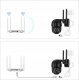 Kamera Obrotowa Zewnętrzna WiFi BEZPRZEWODOWA 8MPx UHD 4K MONITORING DOMU [K-9] 2