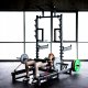 SMP01 STOJAK MULTIFUNKCYJNY Z PLATFORMĄ DO PODNOSZENIA CIĘŻARÓW I HIP THRUST COMMERCIAL HMS 2