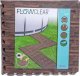 Mata izolacyjna podkładka piankowa puzzle Wood 50x50 12 szt Bestway 58712 8